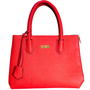 Jafra New Textured Vegan Leather handbag with adjustable strap